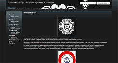 Desktop Screenshot of colonel-moustache.com