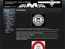 Tablet Screenshot of colonel-moustache.com
